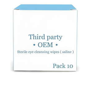 Sterile Eye Wipes-Normal Saline<br>(10 Pcs Pack)