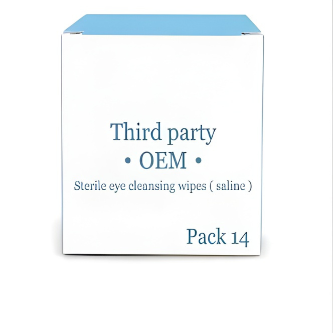 Sterile Eye Wipes-Normal Saline<br>( 14 Pcs )