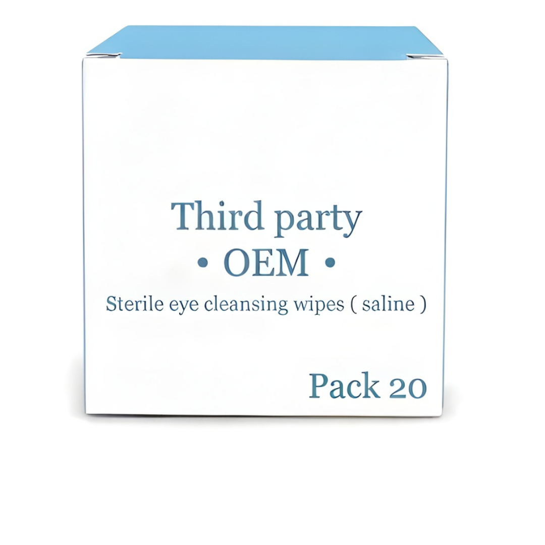 Sterile Eye Wipes-Normal Saline<br>( 20 Pcs Pack)