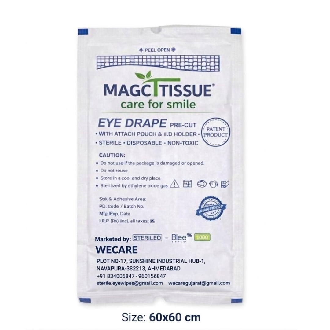 Eye Drape <br>( Size – 60*60 CM )