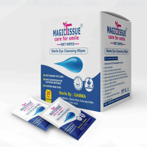 Sterile Eye Wipes-Normal Saline<br>( 20 Pcs Pack)